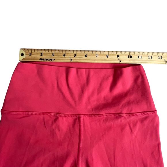 Athleta Womens Pink Mid Rise Transcend 7/8 Tight Medium - Picture 6 of 7